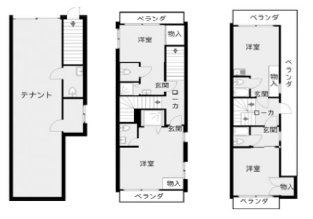 中野区本町1丁目 ⼀棟売りビル 3084