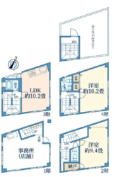 世田谷区瀬田1丁目 ⼀棟売りビル  8,280万円 建物画像1