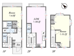目黒区下目黒3丁目 戸建て 3,980万円 建物画像1