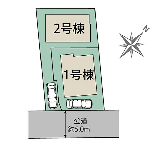 世田谷区喜多見９丁目　新築一戸建て　2号棟