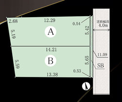 目黒区平町２丁目　新築一戸建て　B棟　13,100万円　 建物画像1