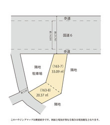 墨田区東向島６丁目　土地　4,200万円　 建物画像1