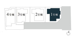 世田谷区上用賀５丁目　新築一戸建て　1号棟　17,590万円　 建物画像1