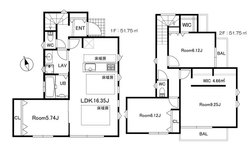 杉並区清水１丁目　新築一戸建て　7,270万円　 建物画像1