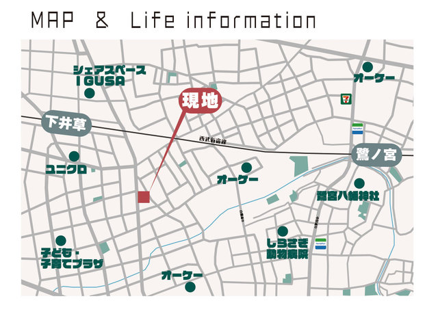 杉並区下井草２丁目　土地　3区画