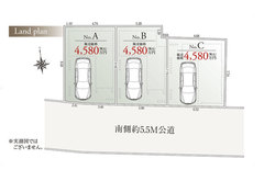 墨田区墨田５丁目　新築一戸建て　B号棟　4,580万円　 建物画像1