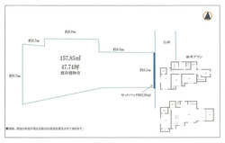 世田谷区桜２丁目　土地　 9,980万円　 建物画像1