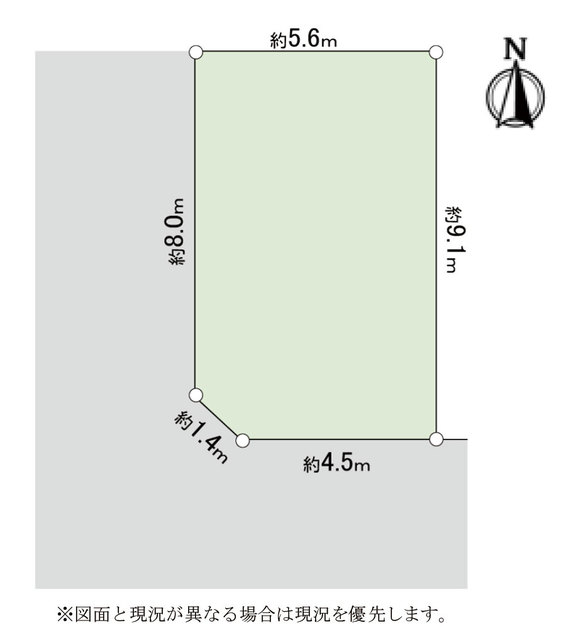 新宿区弁天町　土地