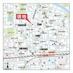 江東区亀戸２丁目　土地　12,800万円 建物画像1