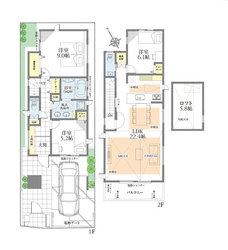 杉並区上荻２丁目　新築一戸建て　A号棟 おすすめ画像2