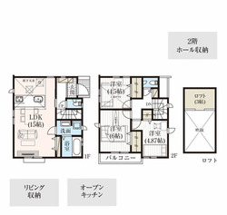 世田谷区北烏山５丁目　新築一戸建て　8号棟 おすすめ画像2