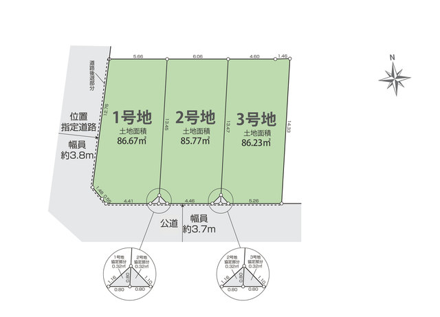 杉並区和泉４丁目　土地　1号地