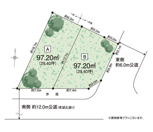 世田谷区船橋６丁目　土地