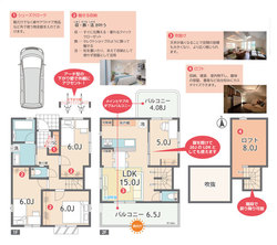 杉並区高井戸東１丁目　新築一戸建て　4号棟　8,780万円 建物画像1