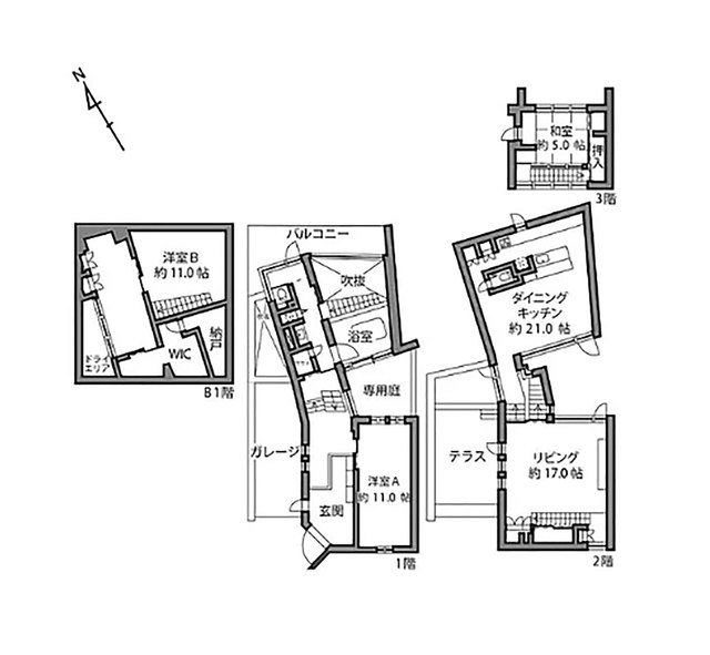 杉並区永福３丁目　中古一戸建て