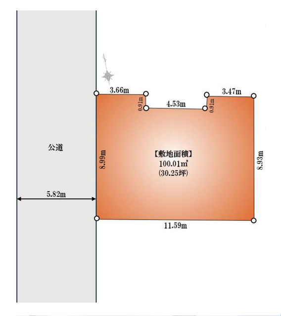 大田区大森西3　土地