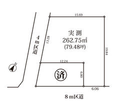 世田谷区豪徳寺２丁目　土地　25,640万円　 建物画像1