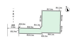 世田谷区下馬５丁目　土地　9,800万円　　 建物画像1