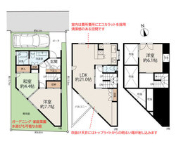 中野区上高田１丁目　中古一戸建て　8,980万円　 建物画像1