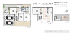 世田谷区千歳台２丁目　新築一戸建て　2号棟　12,450万円　 建物画像1