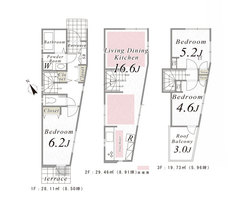 杉並区和泉４丁目　新築一戸建て　6,080万円　　 建物画像1