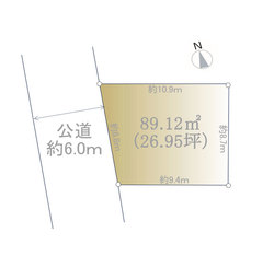 大田区南馬込２丁目　土地　6,180万円 建物画像1