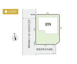 杉並区下高井戸４丁目　新築一戸建て　5,180万円　　 建物画像1