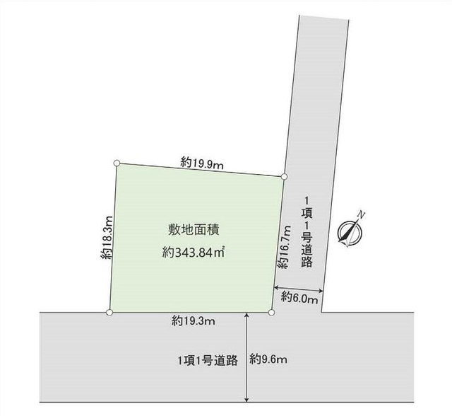 物件画像 世田谷区上野毛３丁目　土地