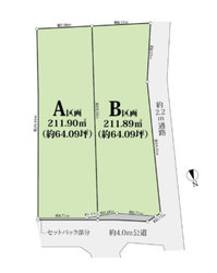 杉並区荻窪３丁目　土地　B区画　18,760万円　 建物画像1