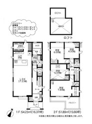 世田谷区中町５丁目　新築一戸建て　2号棟　12,480万円　　　 建物画像1