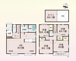 世田谷区喜多見３丁目　新築一戸建て　2号棟 おすすめ画像8