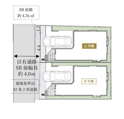 中野区沼袋４丁目　新築一戸建て　A号棟　7,480万円　　　 建物画像1