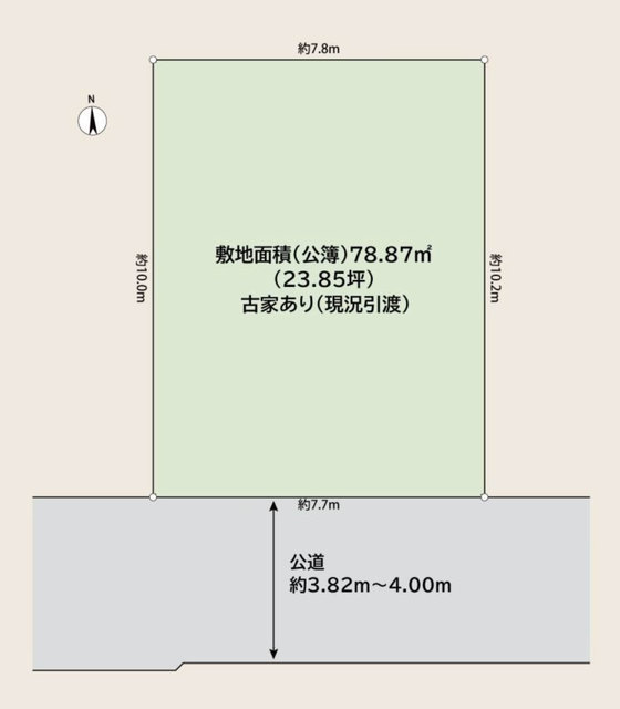 物件画像 杉並区本天沼３丁目　土地