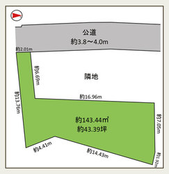 中野区南台５丁目　土地　5,880万円　　 建物画像1