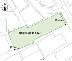 墨田区向島５丁目　土地　22,400万円　 建物画像1