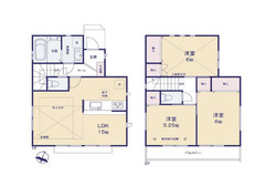 杉並区堀ノ内２丁目　新築一戸建て　1号棟　8,998万円　　　 建物画像1