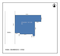 台東区日本堤２丁目　土地　5,580万円　 建物画像1