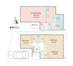 杉並区大宮１丁目　土地　1区画　7,700万円　 建物画像1