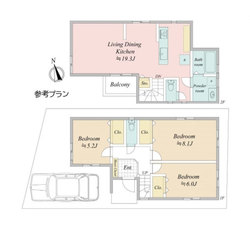 杉並区大宮１丁目　土地　2区画　7,580万円 建物画像1