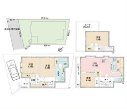 中野区沼袋４丁目　中古一戸建て　6,980万円　　 建物画像1