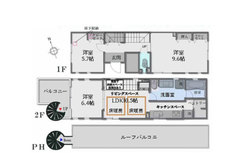 杉並区松庵１丁目　中古一戸建て　11,250万円 建物画像1
