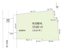 文京区小日向３丁目　土地　12,990万円　　 建物画像1
