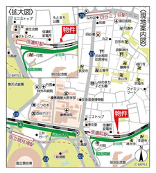 新宿区南元町　土地　13,900万円　 建物画像1
