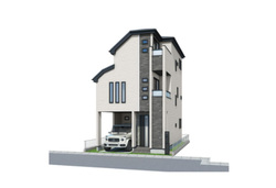 大田区東蒲田２丁目　新築一戸建て　A号棟　9,090万円　 建物画像1