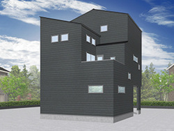 豊島区巣鴨４丁目　新築一戸建て　8,480万円　　 建物画像1