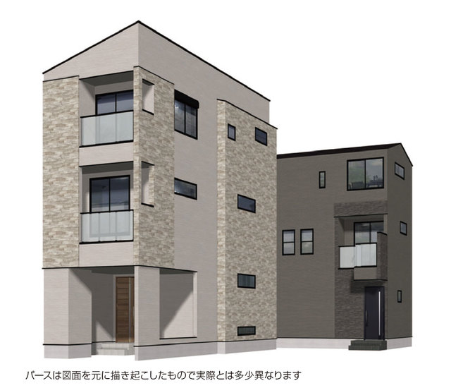 物件画像 大田区東蒲田２丁目　新築一戸建て　A号棟