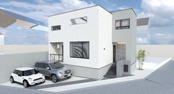 杉並区浜田山１丁目　新築一戸建て　15,800万円　 建物画像1