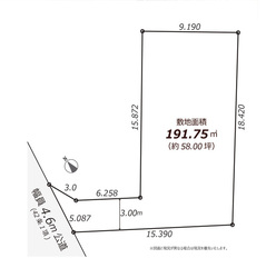 世田谷区成城９丁目　土地　9,980万円　 建物画像1