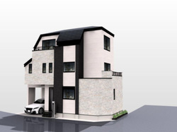 杉並区堀ノ内２丁目　新築一戸建て　8,280万円 建物画像1