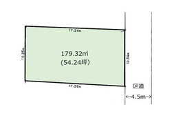 杉並区西荻北３丁目　土地　18,300万円 建物画像1
